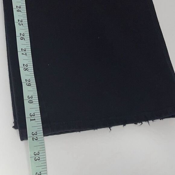 Pacsun Womens High Rise Button Fly Distressed Baggy Jeans Eco Black Size 30 NWT - Picture 13 of 13